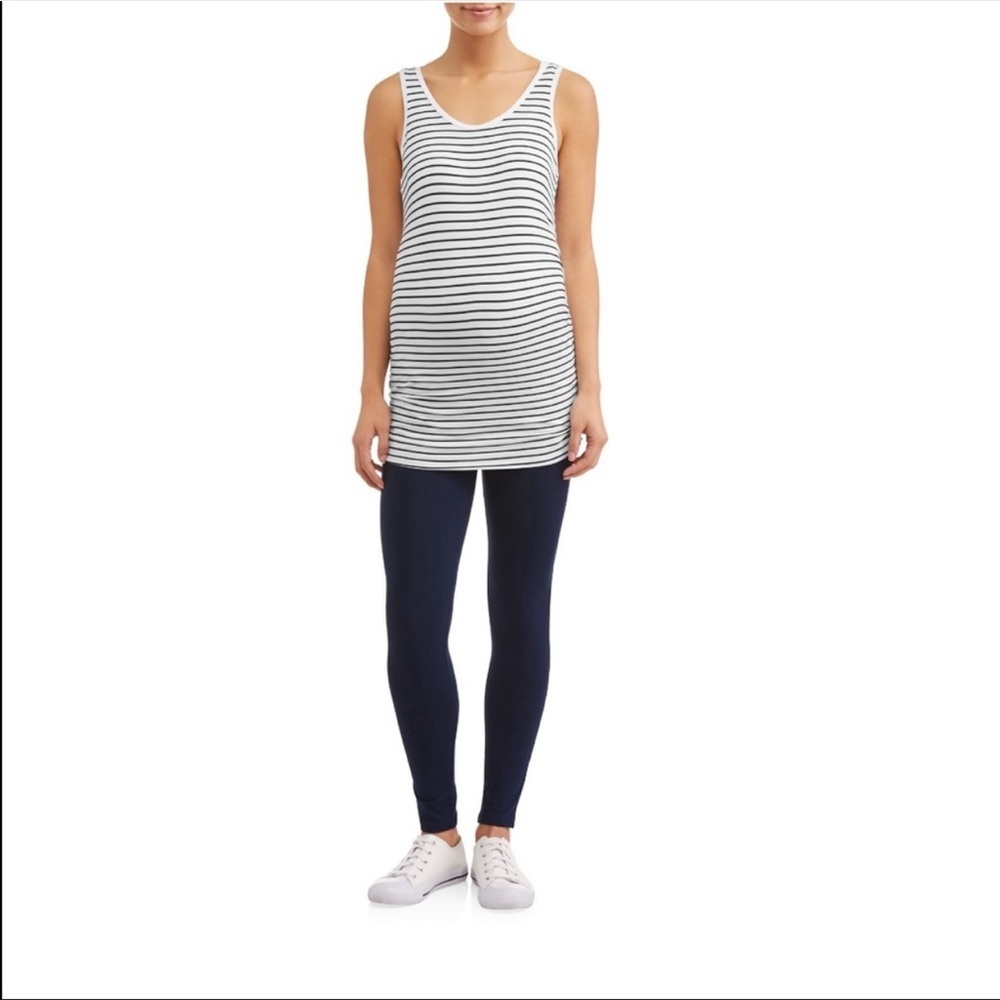 Maternity Full Panel Leggings - Picture 3 of 4